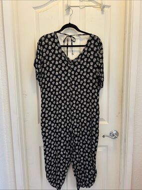 Ava Sky Black Daisy Jumper Birkin, XS
